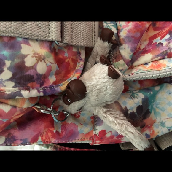 Kipling backpack flowers blossom GUC - Picture 5 of 7